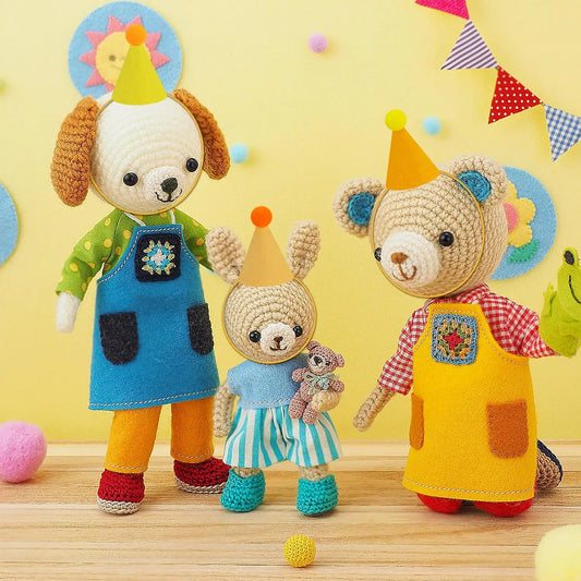 12 PCS Assorted Yellow Animal-Theme Birthday Party Cone Hats - Finished Unassembled Decorations, Car Interior Stowing & Tidying Accessory for Stuffed Animals, Dolls