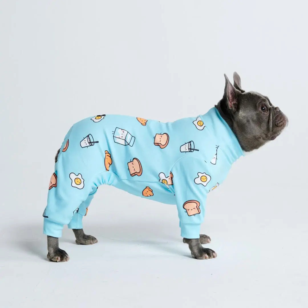 Spark Paws Dog Pajama - Ultra-Soft and 4-Way Stretch, Recovery-Suit PJ Onesie for Small, Medium and Large Breeds