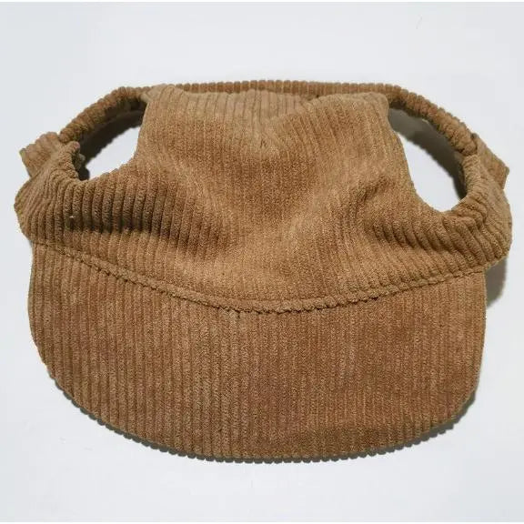 Peaked Dog Baseball Hat - Adjustable Sun-Protective Unisex Outdoor Clothing with Ear Cutouts, Multi-Size (S/M/L) for Small to Large Breeds
