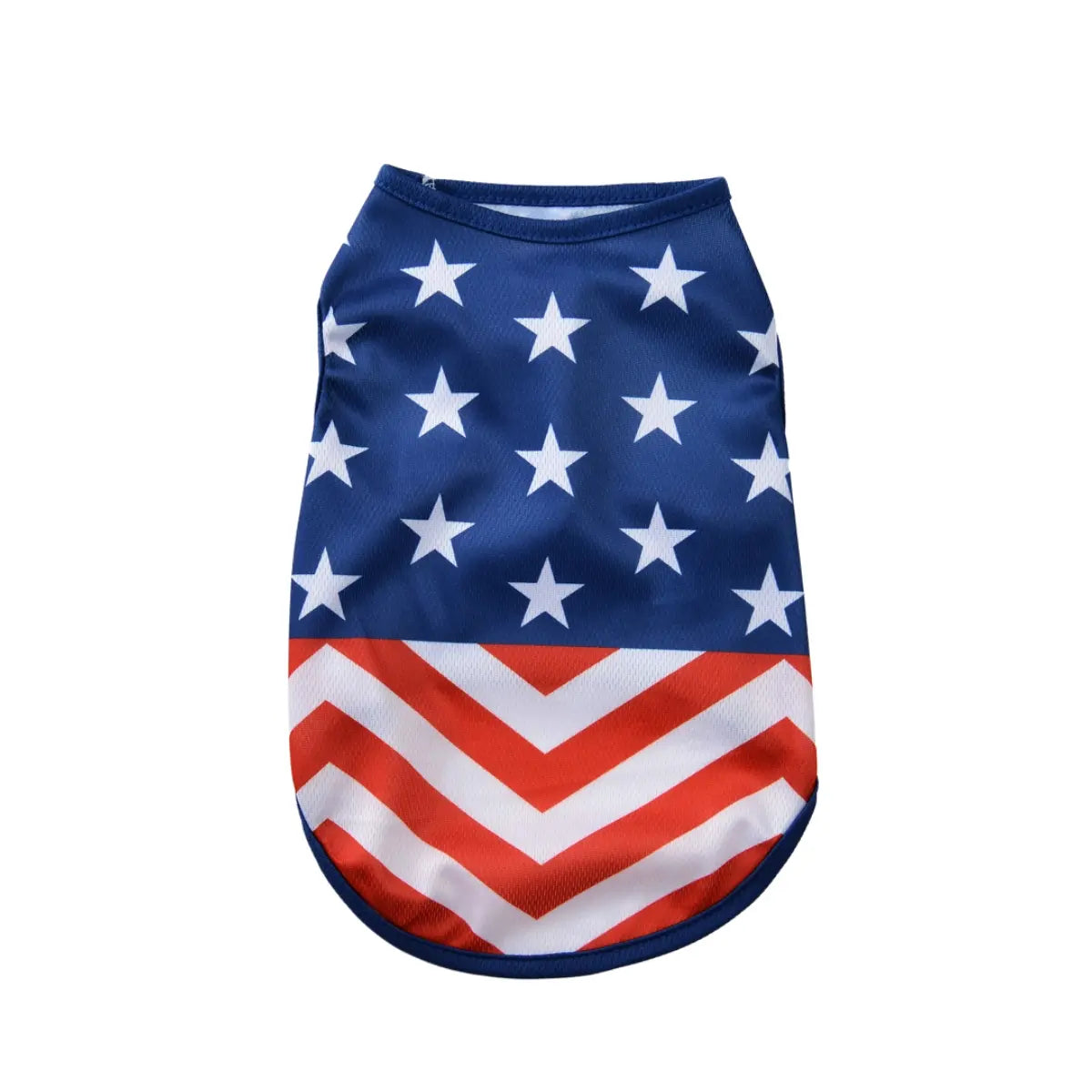 American Flag Dog Vest, Breathable Mesh Soft Lightweight, Small Dogs Patriotic Summer Clothes, Pet Clothing for Spring and Summer, Puppy Clothes