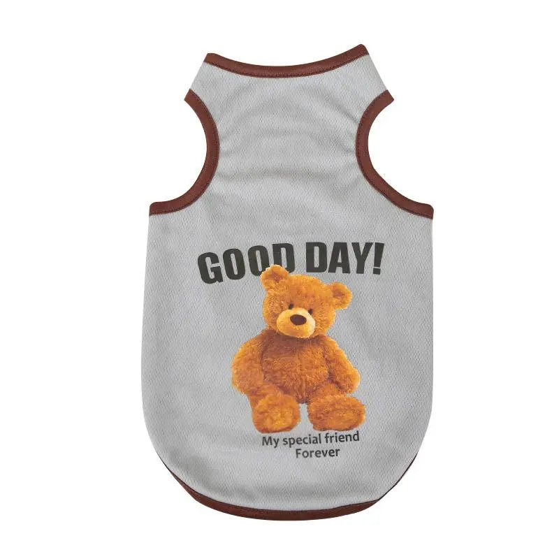 Summer Breathable Pet Clothes Outfits, Puppy Clothes, Husky Clothes, Clothing, Lightweight Vest for Dogs and Cats, Thin Fabric Ideal for Corgis and Other Breeds