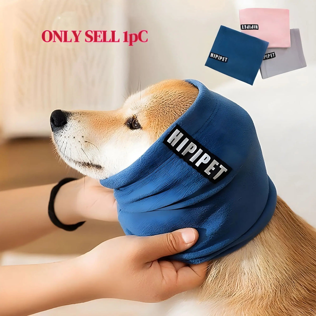 Cute Noise Reduction Dog Headset, 1 Count Soft Warm Noise-proof Earmuffs, Pet Ear Cover Cloth Hat with Neck Scarf, Clothing, Protective Gear, Pet Supplies for Puppy Dogs & Cats