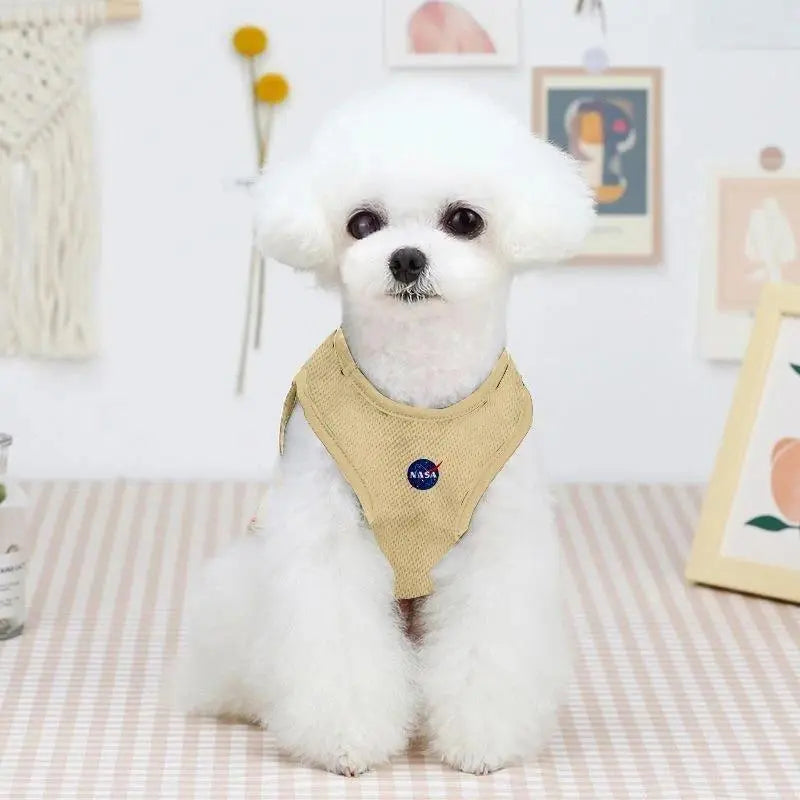 Chiikawa Pet Vest Summer Mesh Dog Clothes Cartoon Design Breathable Puppy Shirt For Small Dogs Cats Fashion Pet Supply Gift