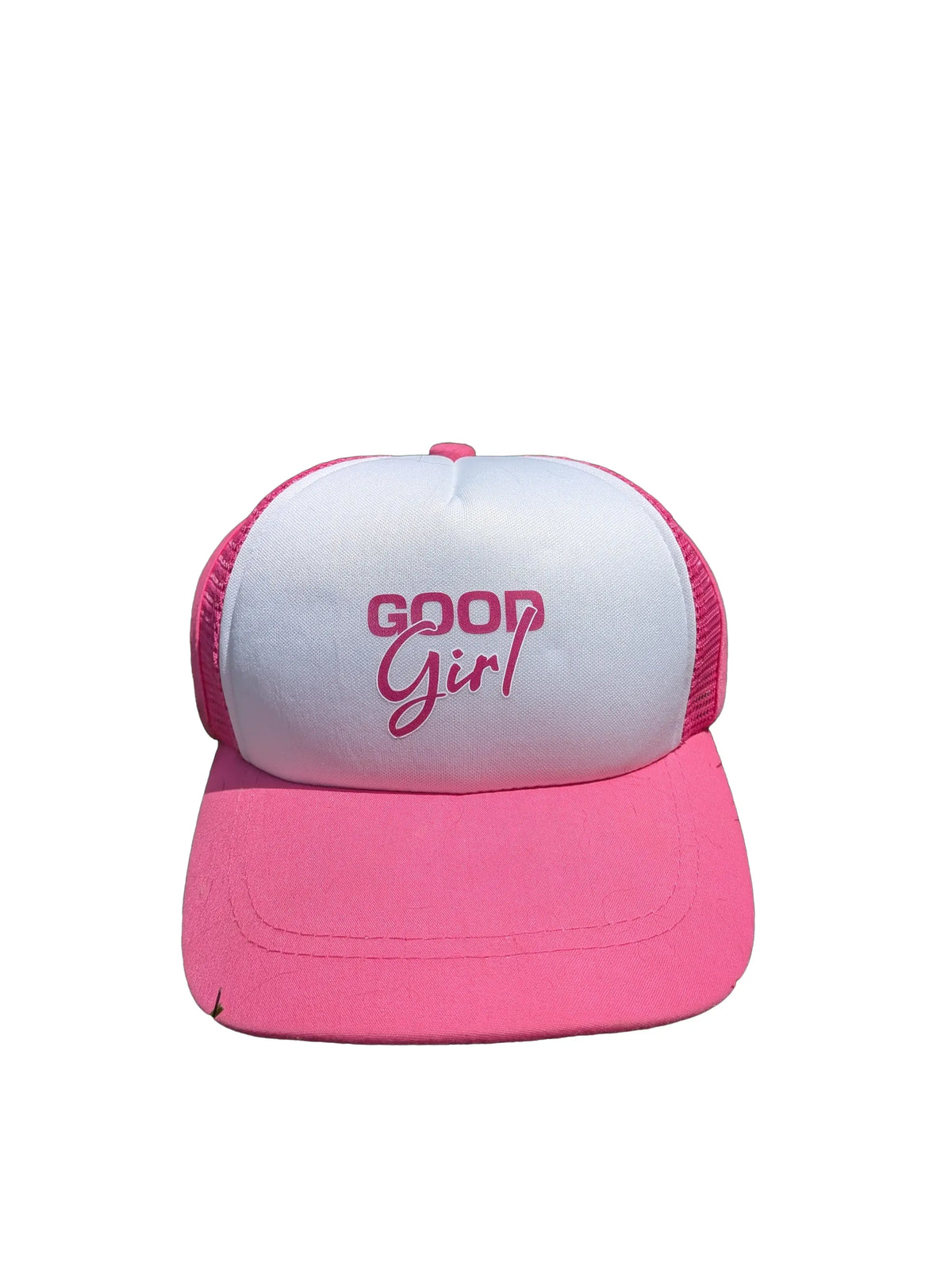 Good Girl Dog Hat | Funny Dog Trucker Hat for Large and Small Dogs | Cute Pet Cap | Adjustable Dog Hat for Photos, Birthdays & Gifts