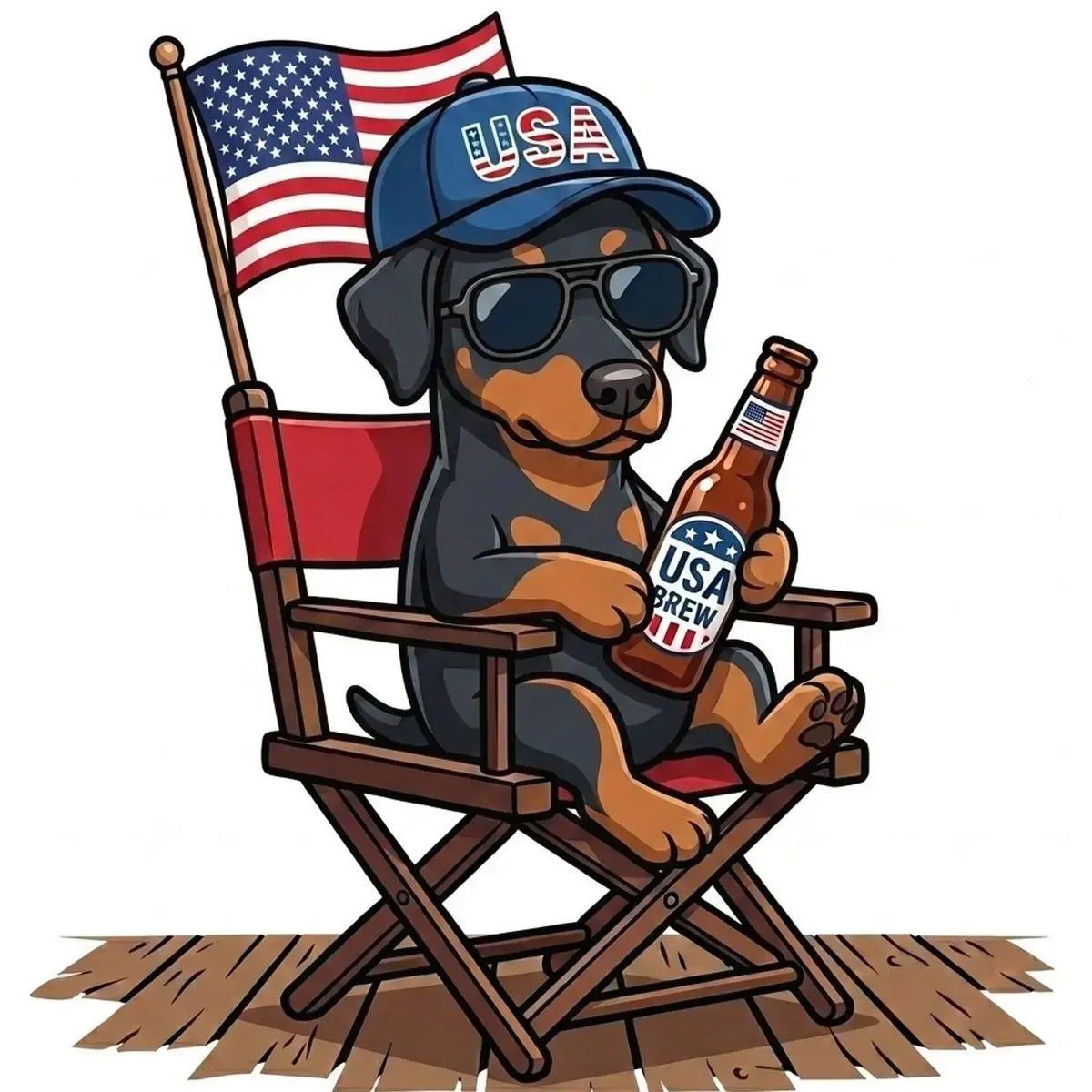 [BLUE JEAN] Comfort Colors Blue Jean Custom 50 Dog 4th of July Ivory Shirt, USA Dog Drinking Beer Tee, Patriotic Puppy Independence Day Shirt, Funny Dog