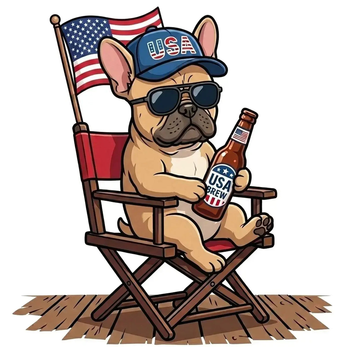[BLUE JEAN] Comfort Colors Blue Jean Custom 50 Dog 4th of July Ivory Shirt, USA Dog Drinking Beer Tee, Patriotic Puppy Independence Day Shirt, Funny Dog