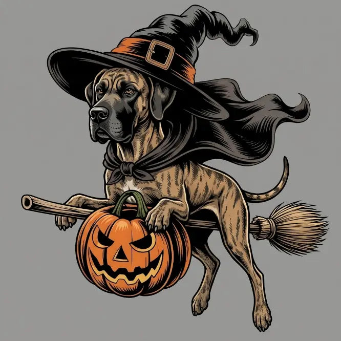 Custom Dog Comfort Colors 50+ |Funny Halloween Themed Shirt for Dog Lovers |Breed Specific Witch Costume Dog Print Tee Cute Halloween Style | Halloween Gift for Dog Lovers