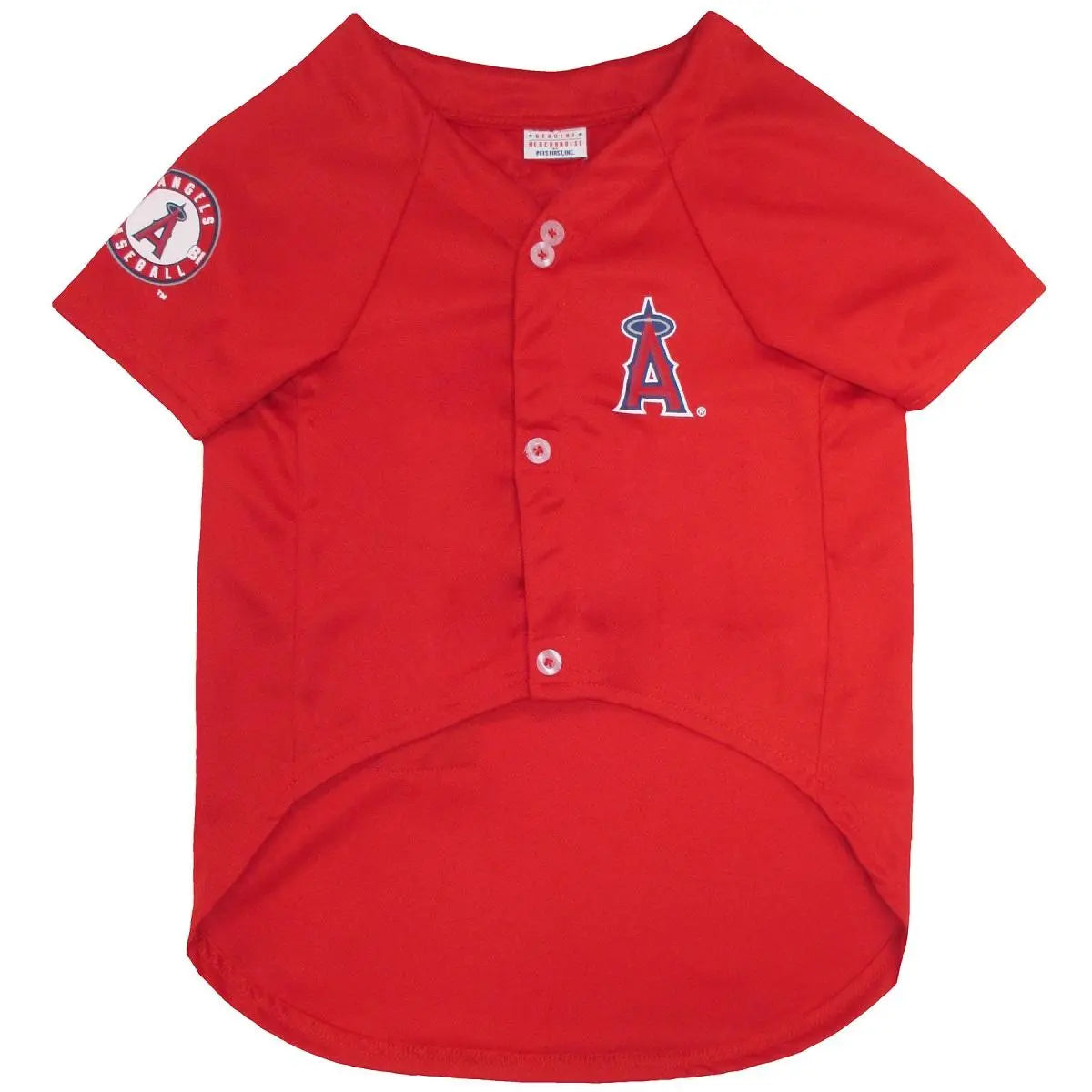 PETS FIRST MLB LOS ANGELES ANGELS JERSEY FOR DOGS