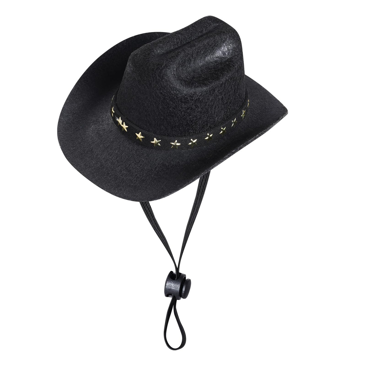 choyaxo Pet Cowboy Costume Cosplay Cap Halloween Costumes for Dogs Cat Pet Party Decoration Mini Cowboy Hat (Brown, Small)