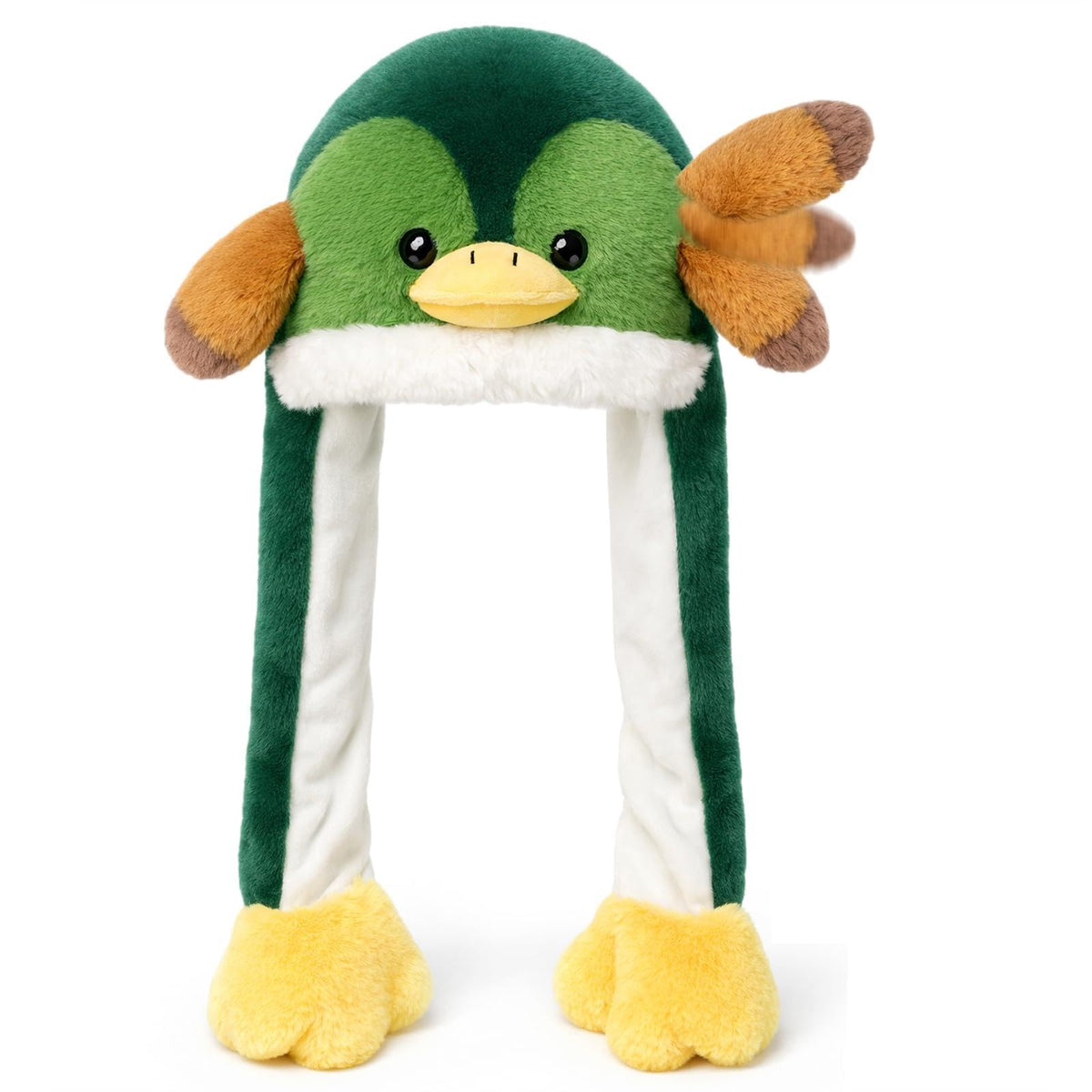 Moving Ear Hat, Soft Funny Animal Hats Jumping Beating Plush Caps Holiday Cosplay Dress Up Gift for Adult