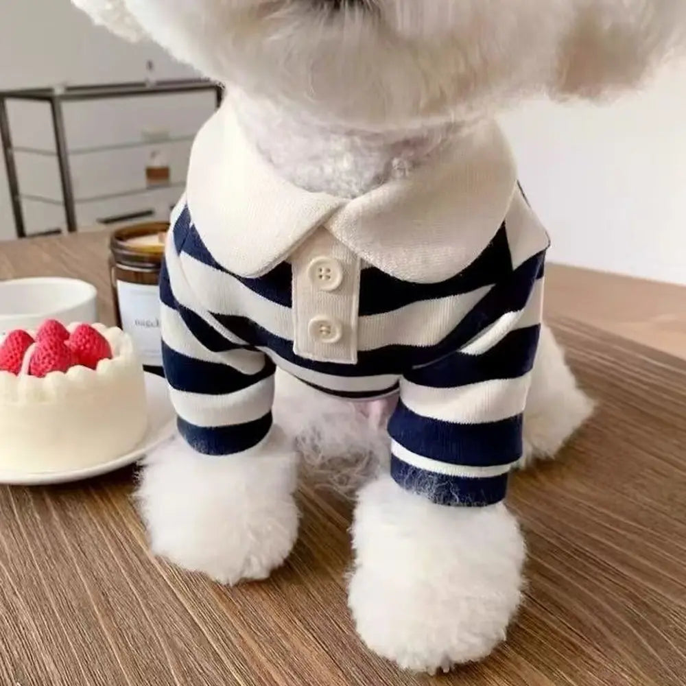 Trendy Cute Pet Polo Shirt, Dog Clothes Puppy Clothes Cat Clothes Yorkie Bichon Pomeranian Teddy Small Medium Dogs, Stylish Animal Apparel