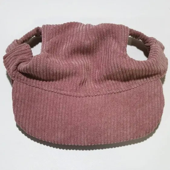 Peaked Dog Baseball Hat - Adjustable Sun-Protective Unisex Outdoor Clothing with Ear Cutouts, Multi-Size (S/M/L) for Small to Large Breeds