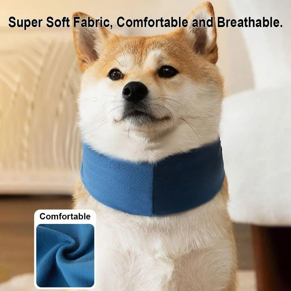 Cute Noise Reduction Dog Headset, 1 Count Soft Warm Noise-proof Earmuffs, Pet Ear Cover Cloth Hat with Neck Scarf, Clothing, Protective Gear, Pet Supplies for Puppy Dogs & Cats