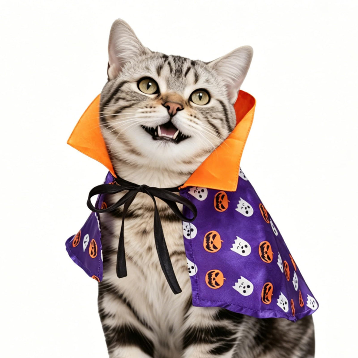 Cat Santa Hat with Scarf, Christmas Hats for Cats Small Dog Santa Hat Christmas Costume for Cat Rabbit Puppy Doll Decoration, Red S