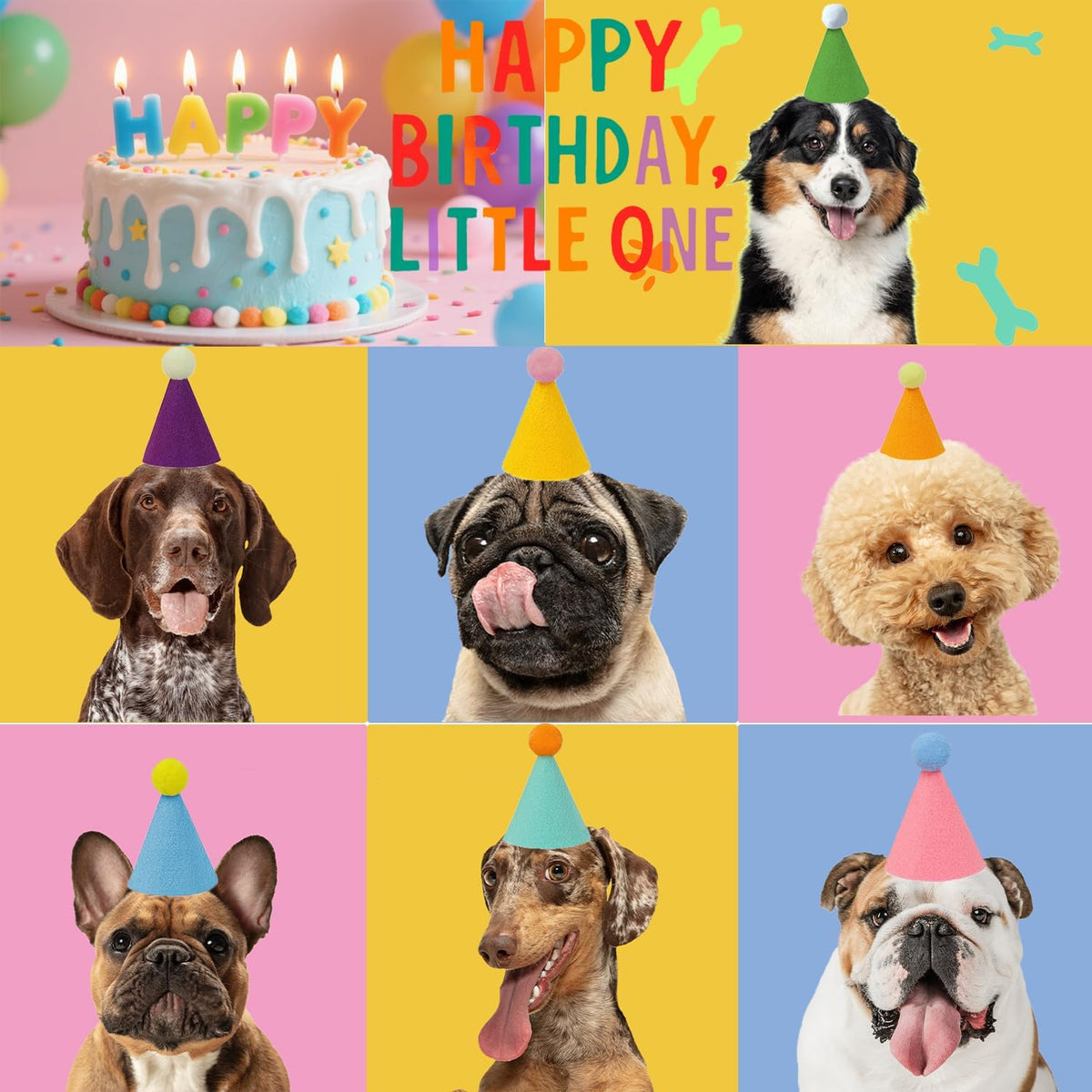 Mini Party Hats, Cute Party Hats for Stuffed Animals