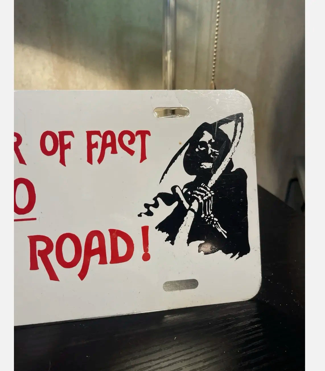 As A Matter Of Fact I Do Own The Road Vintage License Plate Vanity Funny 80sShrimpin N Pimpin N License Plate, Funny Vanity Plate, Front Car Truck Tag, Car Accessories, Home Door Sign, 6 x 12 with 4 holes