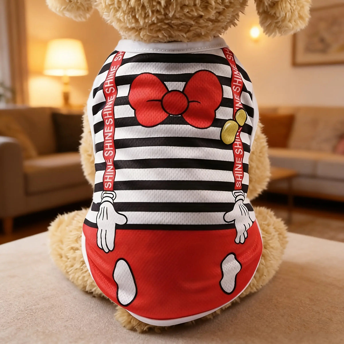 Small Dog Breathable Lightweight Short-Sleeved Vest Shirt - Casual Daily Wear Pet Clothing for Teddy Bear Supplies, Size S