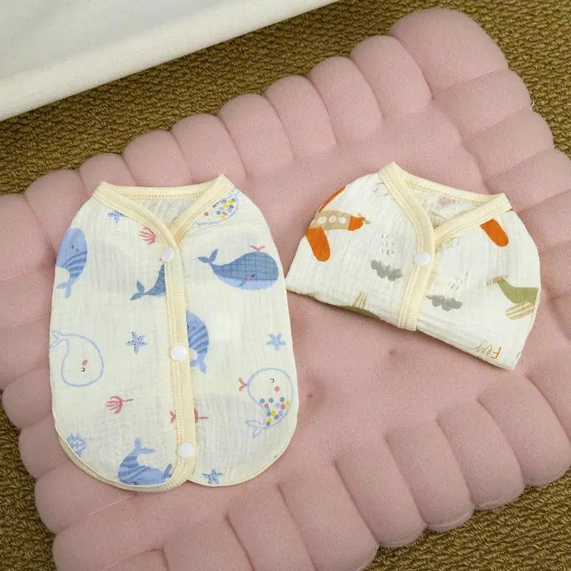 Summer Pet Vest Dog Clothes T-shirt Clothing Dogs Pets Vests Chihuahua Breathable Girl Pug Puppy Vest York Teddy