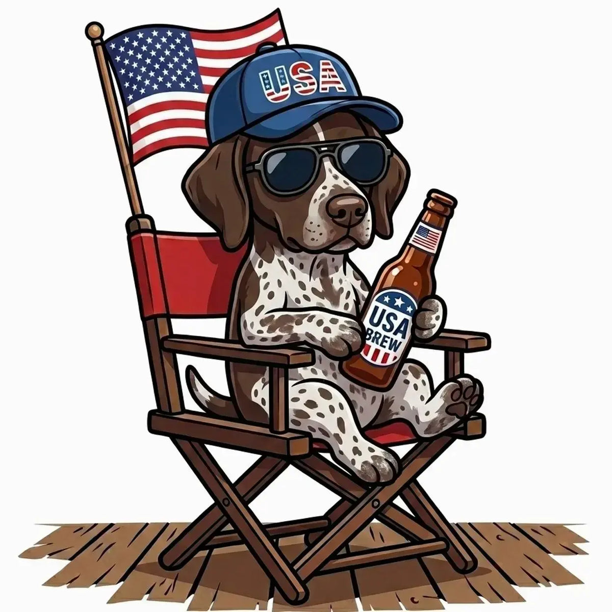 [BLUE JEAN] Comfort Colors Blue Jean Custom 50 Dog 4th of July Ivory Shirt, USA Dog Drinking Beer Tee, Patriotic Puppy Independence Day Shirt, Funny Dog