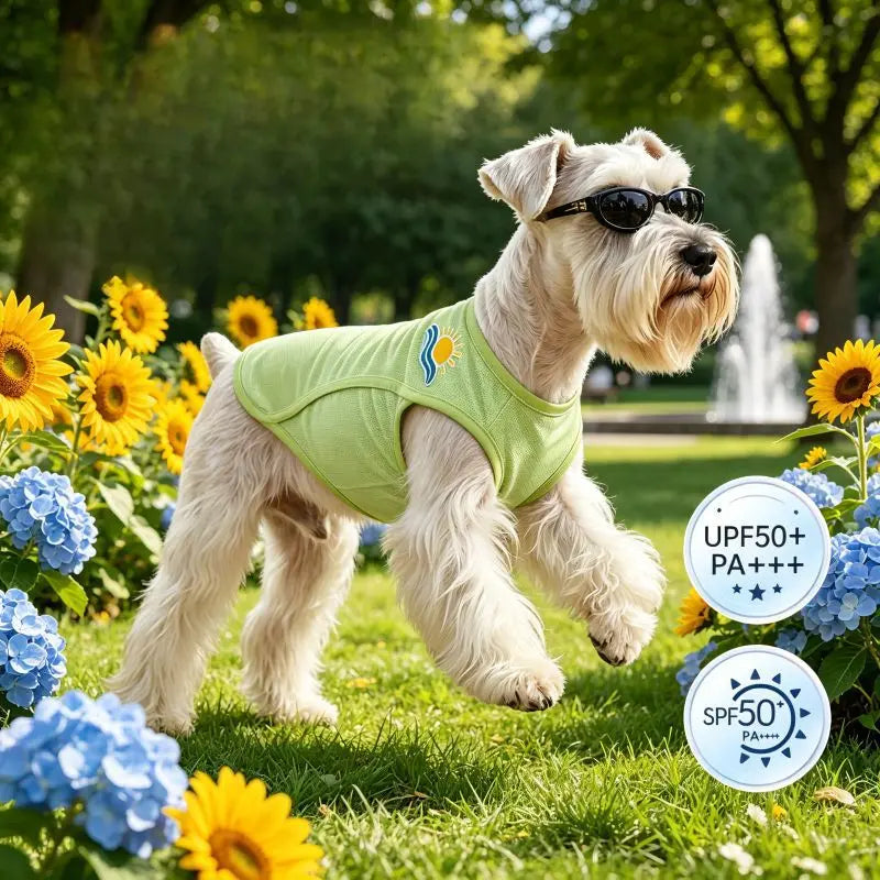 Dog Cooling Vest for Summer - Polyester Tie Dye Fabric, Side Buckle, Universal Fit, Advanced Instant Cooling Tech, SPF 50 UV Shield, Freezer-Safe, Lightweight, Long-Lasting, Size S (for Hikes & Walks)