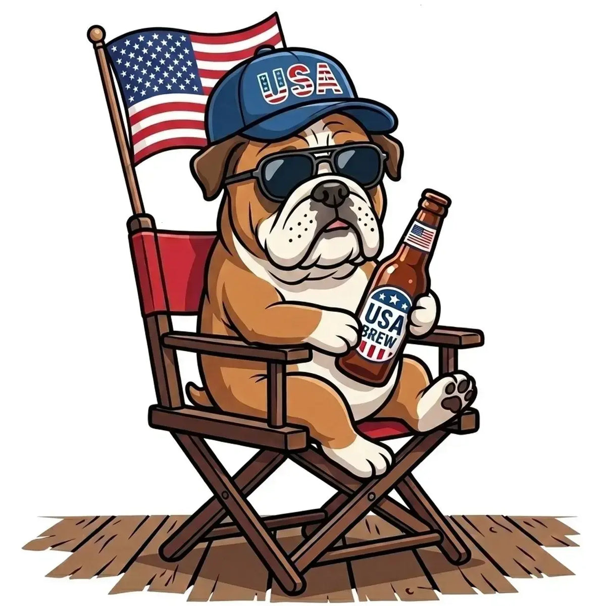 [BLUE JEAN] Comfort Colors Blue Jean Custom 50 Dog 4th of July Ivory Shirt, USA Dog Drinking Beer Tee, Patriotic Puppy Independence Day Shirt, Funny Dog