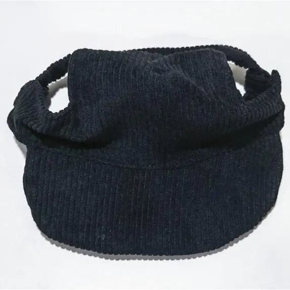 Peaked Dog Baseball Hat - Adjustable Sun-Protective Unisex Outdoor Clothing with Ear Cutouts, Multi-Size (S/M/L) for Small to Large Breeds