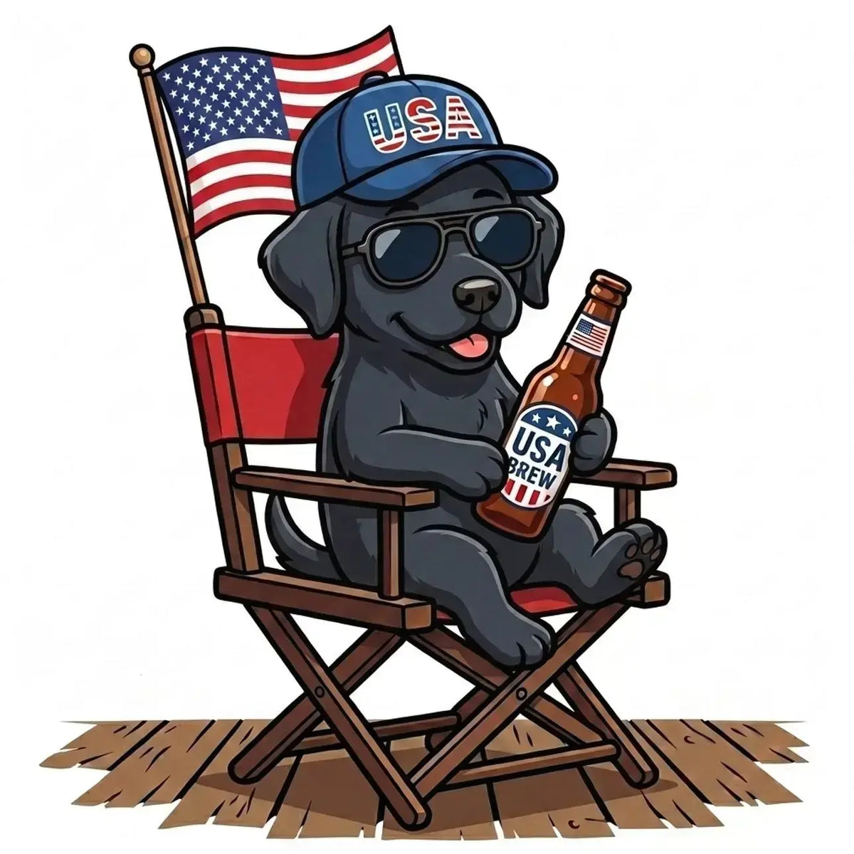 [BLUE JEAN] Comfort Colors Blue Jean Custom 50 Dog 4th of July Ivory Shirt, USA Dog Drinking Beer Tee, Patriotic Puppy Independence Day Shirt, Funny Dog
