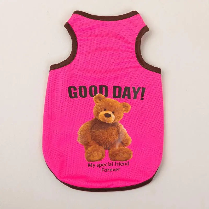 Summer Breathable Pet Clothes Outfits, Puppy Clothes, Husky Clothes, Clothing, Lightweight Vest for Dogs and Cats, Thin Fabric Ideal for Corgis and Other Breeds