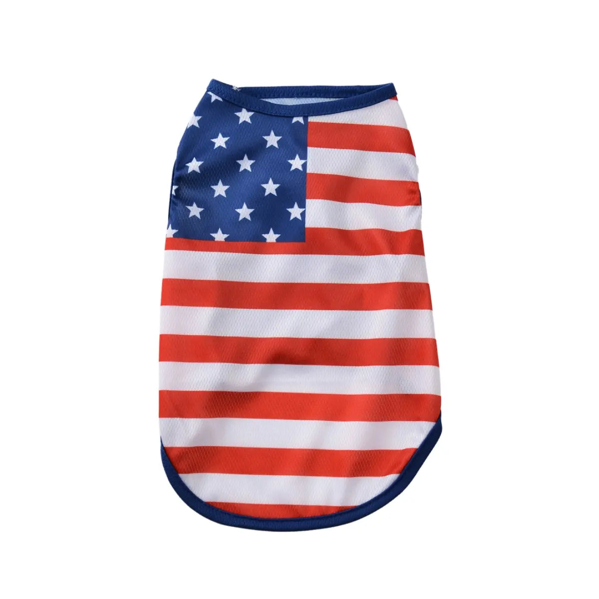American Flag Dog Vest, Breathable Mesh Soft Lightweight, Small Dogs Patriotic Summer Clothes, Pet Clothing for Spring and Summer, Puppy Clothes