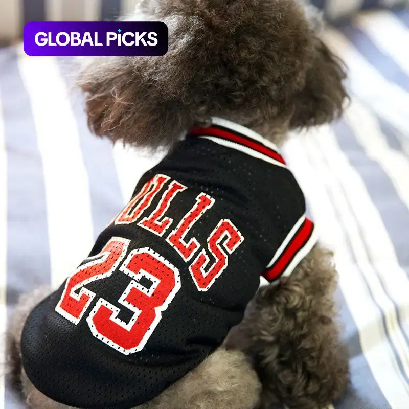 Basketball Team Uniforms, Pet Dog Cat Two-Leg Sports Style Clothes, Puppy Clothes, Suitable for Teddy Bichon Pomeranian Chihuahua Yorkie Poodle #GLOBAL PICKS