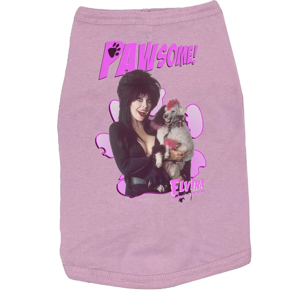 Elvira Pawsome Dog Tee