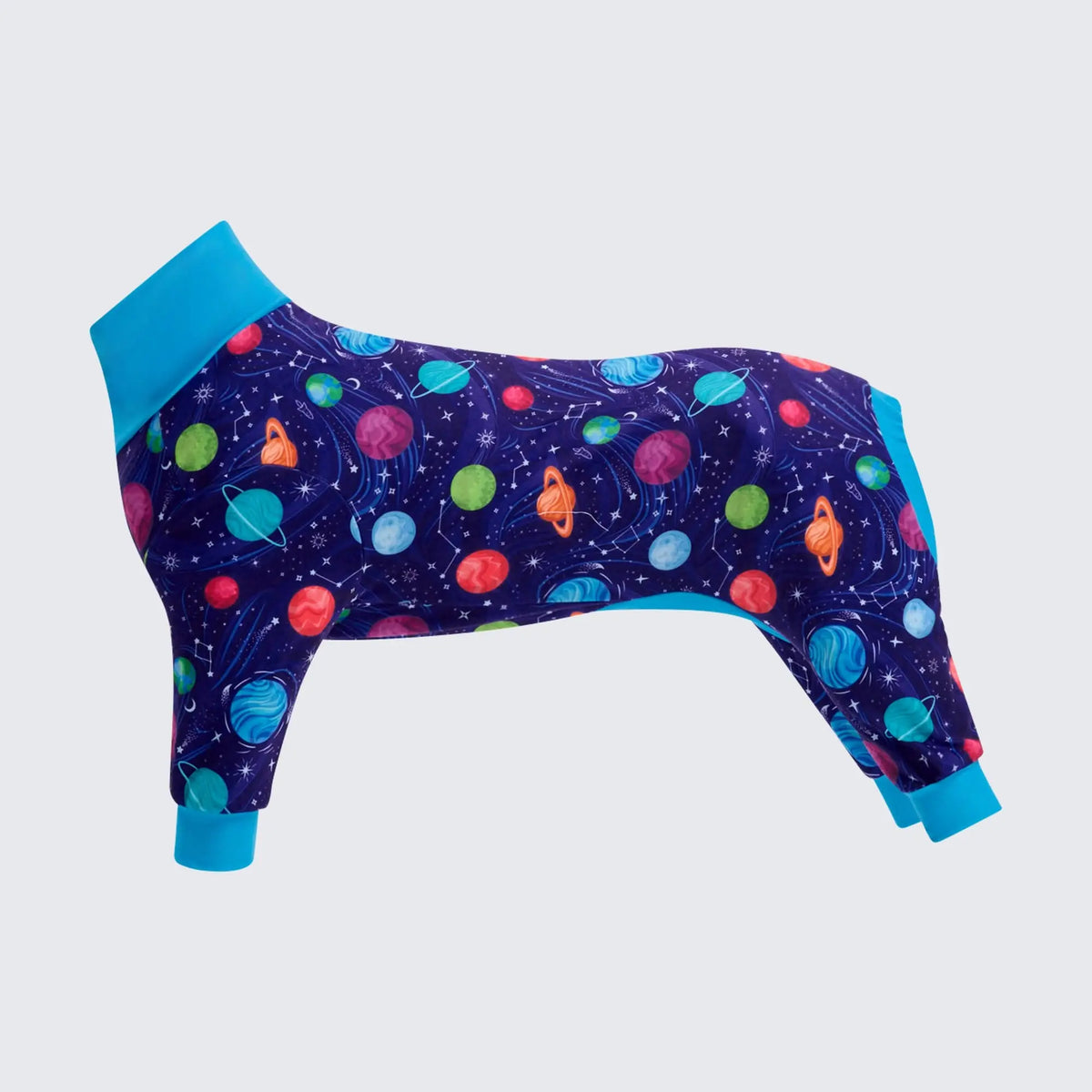 Spark Paws Dog Pajama - Ultra-Soft and 4-Way Stretch, Recovery-Suit PJ Onesie for Small, Medium and Large Breeds