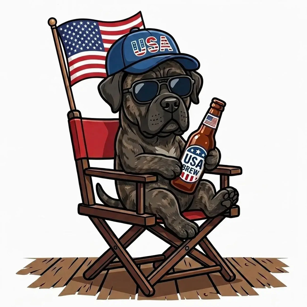 [BLUE JEAN] Comfort Colors Blue Jean Custom 50 Dog 4th of July Ivory Shirt, USA Dog Drinking Beer Tee, Patriotic Puppy Independence Day Shirt, Funny Dog